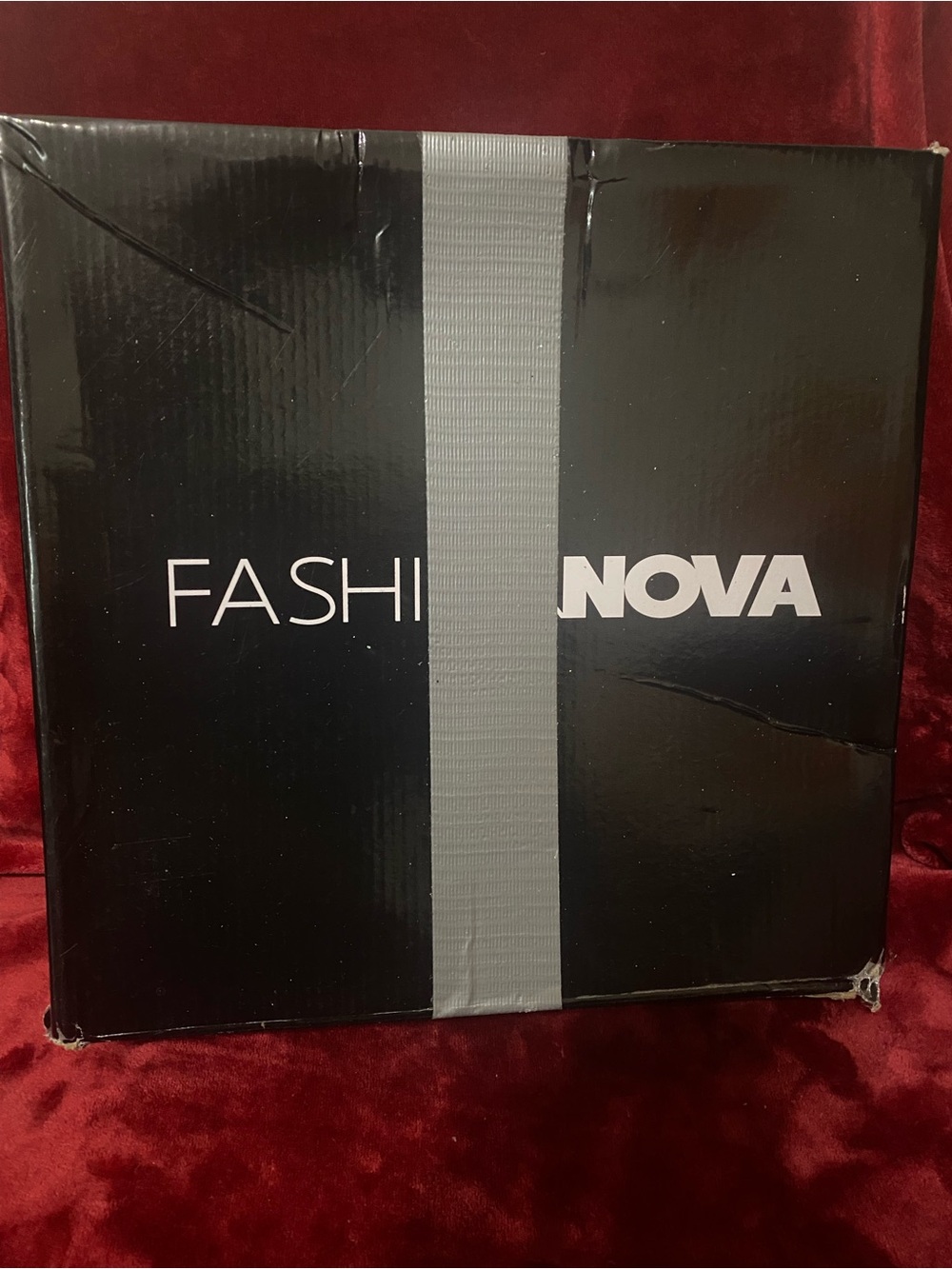 Fashion Nova White Combat Boots